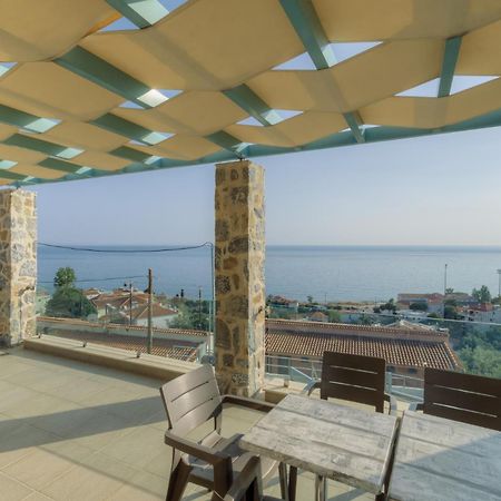 Ouzo Panoramic Houses 2, With Private Pool Plomari Dış mekan fotoğraf