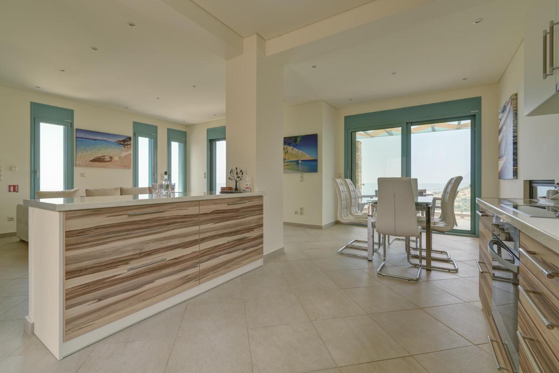 Ouzo Panoramic Houses 2, With Private Pool Plomari Dış mekan fotoğraf