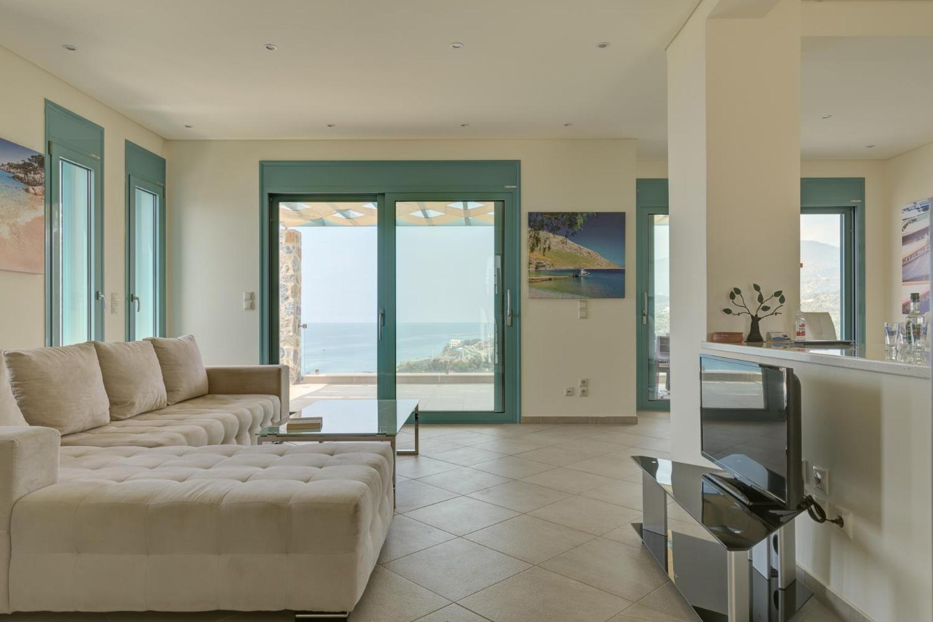 Ouzo Panoramic Houses 2, With Private Pool Plomari Dış mekan fotoğraf