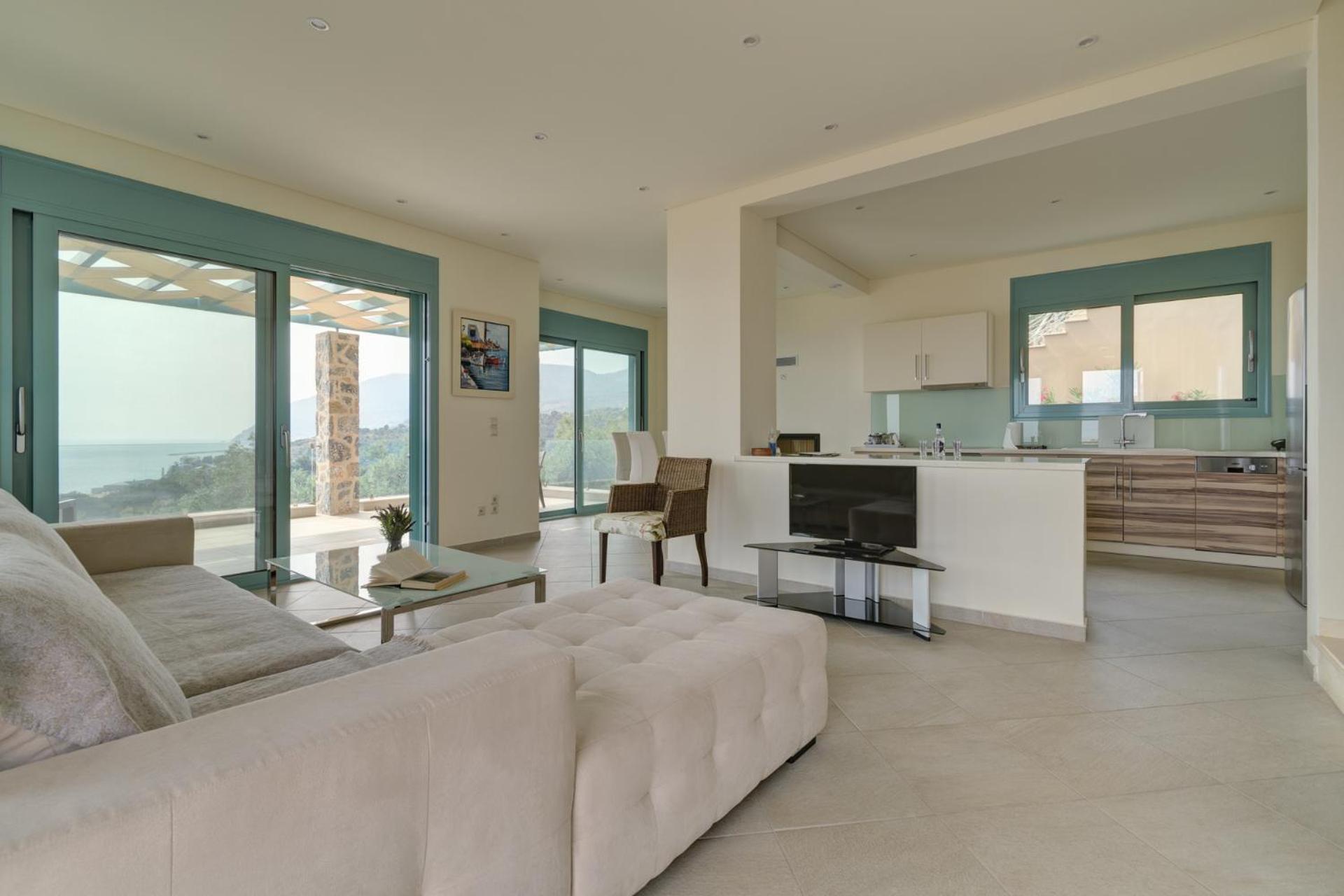 Ouzo Panoramic Houses 2, With Private Pool Plomari Dış mekan fotoğraf