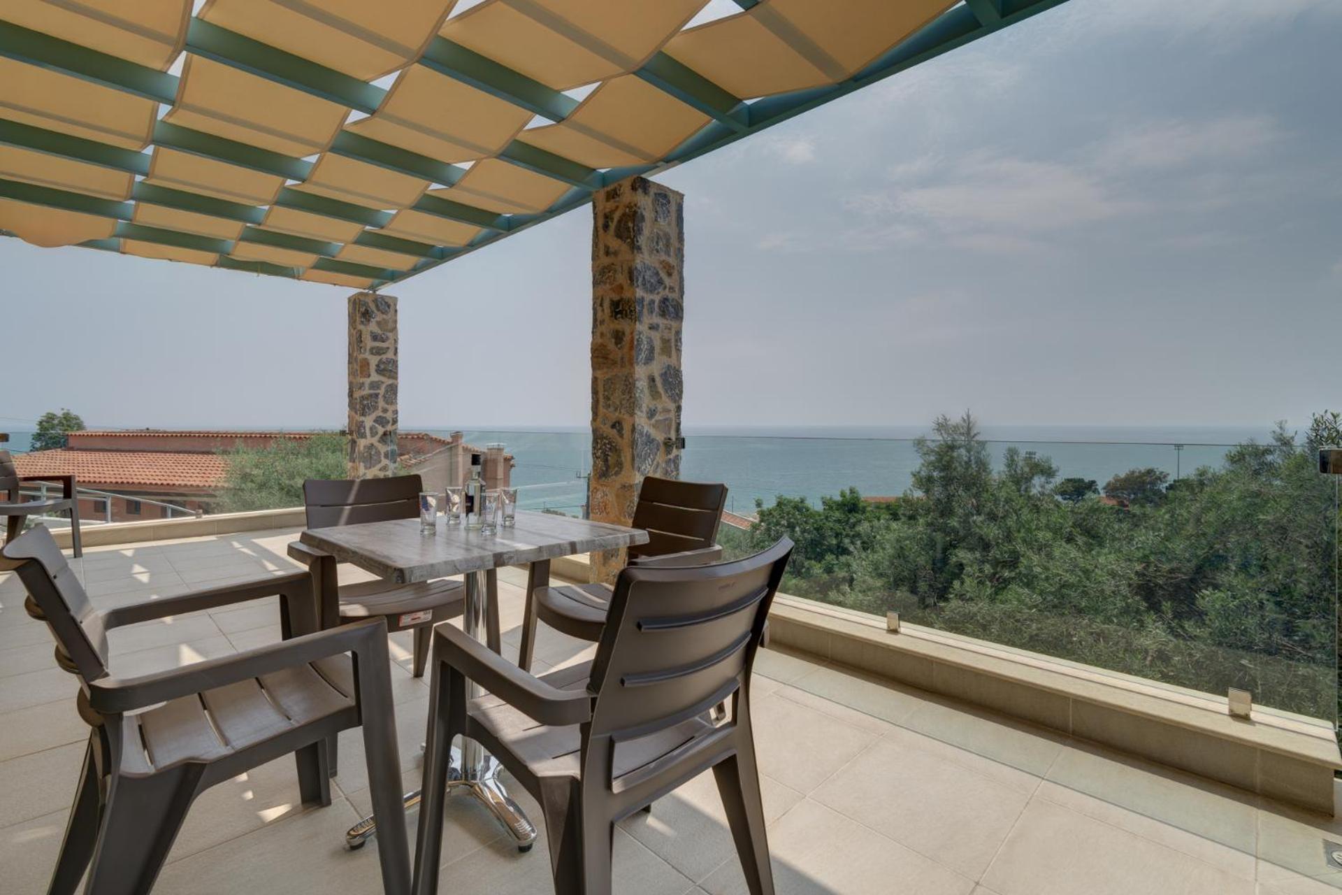 Ouzo Panoramic Houses 2, With Private Pool Plomari Dış mekan fotoğraf