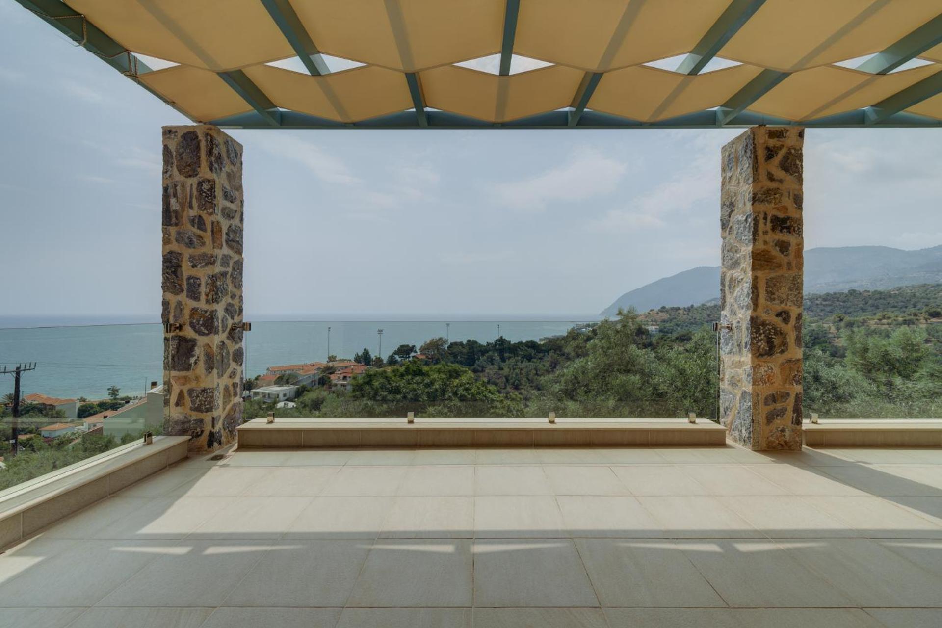 Ouzo Panoramic Houses 2, With Private Pool Plomari Oda fotoğraf